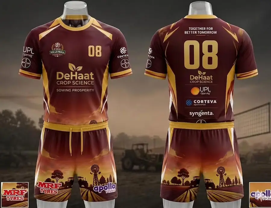 Title sponsor jersey